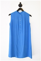 Primary Blue Equipment Shift Dress, size S