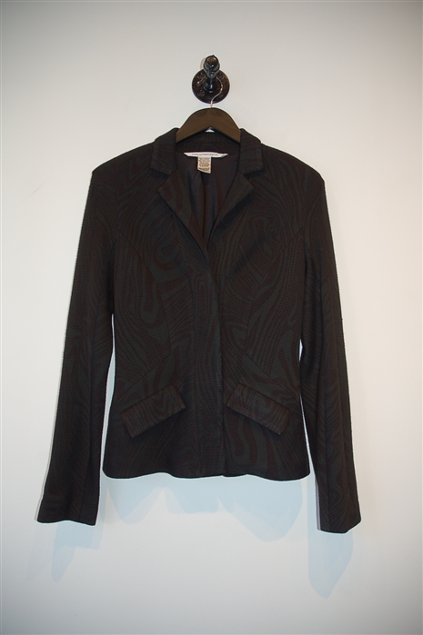Basic Black Diane von Furstenberg Suit Jacket, size 6
