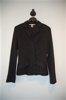 Basic Black Diane von Furstenberg Suit Jacket, size 6