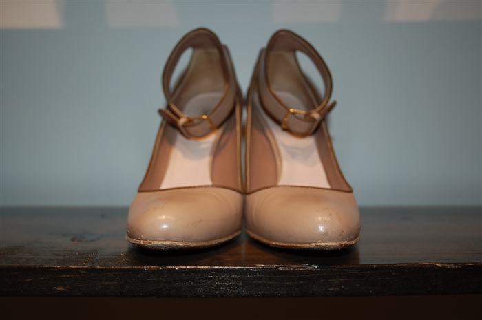 Taupe Miu Miu Pumps, size 9