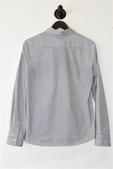 Blue Stripe Max Mara - Weekend Shirt, size 10