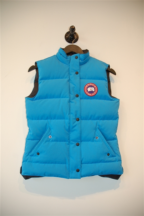 Blue Topaz Canada Goose Vest, size S