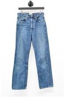 Faded Denim Agolde Straight Leg Jean, size 26