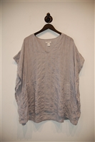 Gray Stripe Horses Atelier Kaftan, size S