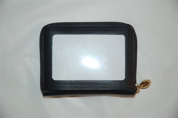 Black Leather Nina Ricci Wallet, size M