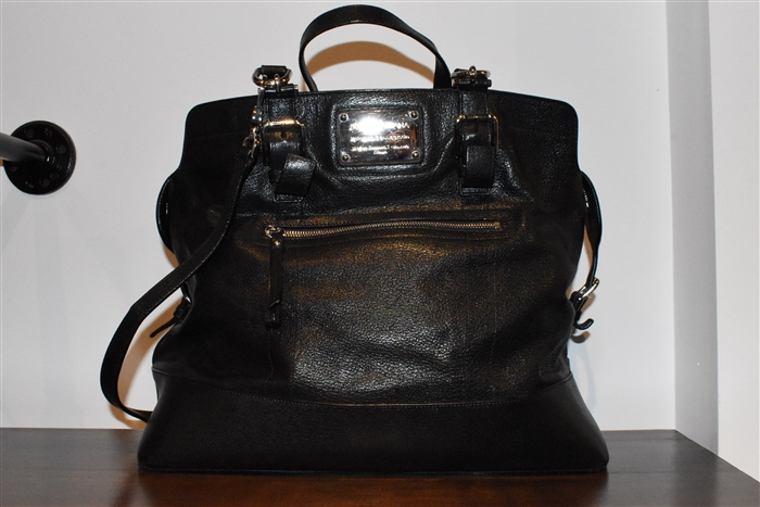 Black Leather Dolce & Gabbana Tote, size L