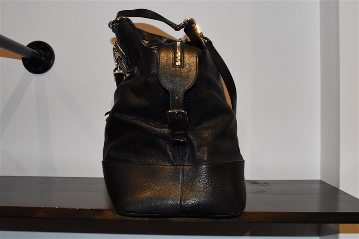Black Leather Dolce & Gabbana Tote, size L