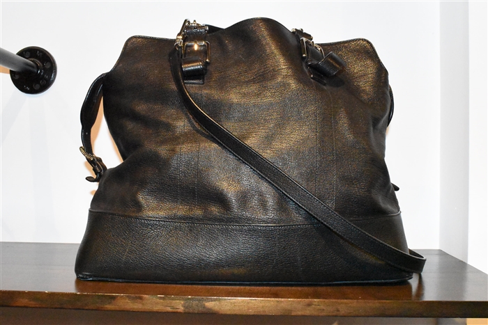 Black Leather Dolce & Gabbana Tote, size L