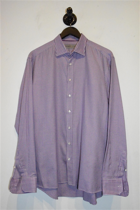 Houndstooth Etro Button Shirt, size XL