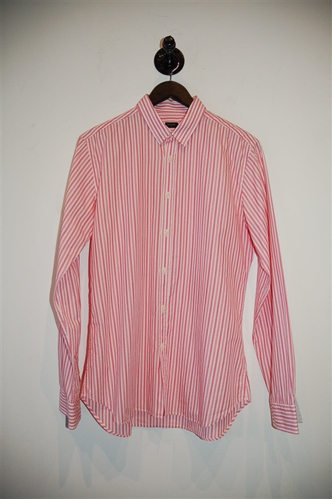 Pink Stripe Paul Smith - PS Button Shirt, size M