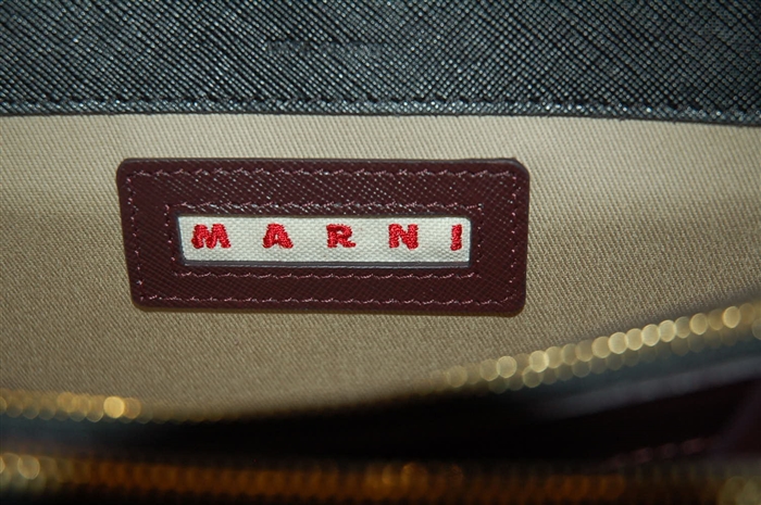 Tri-Colour Marni Shoulder Bag, size S