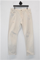 Cream Brunello Cucinelli Denim, size 36