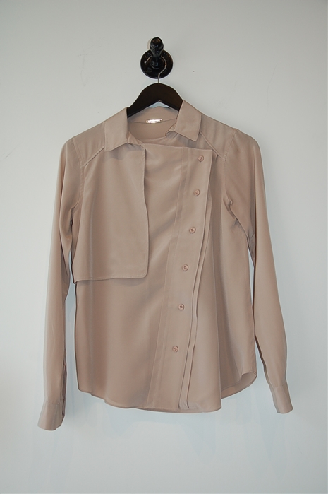 Beige Rebecca Minkoff Shirt, size 0