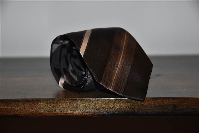 Black Stripe Dolce & Gabbana Tie, size O/S