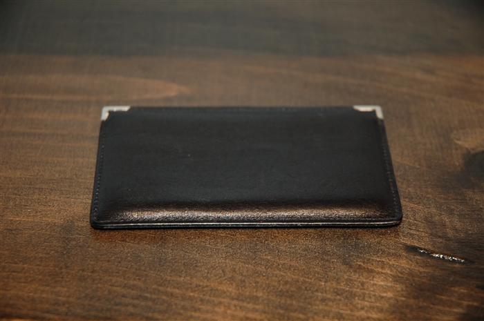 Black Leather Gucci - Vintage Card Case, size O/S