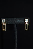 Gold Nina Ricci Earrings, size O/S