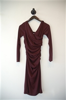 Maroon Diane von Furstenberg Sheath Dress, size 2