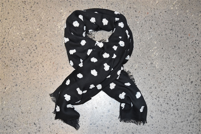 Black & White Kenzo Scarf, size O/S
