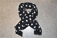 Black & White Kenzo Scarf, size O/S