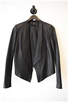 Black Leather La Marque Leather Jacket, size 2
