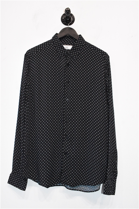 Polka Dot Ami - Alexandre Mattiussi Button Shirt, size L