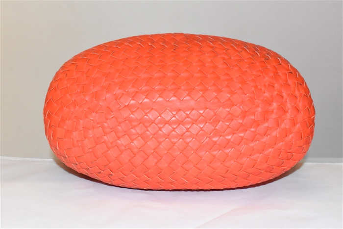 Vermillion Bottega Veneta Bucket Bag, size L