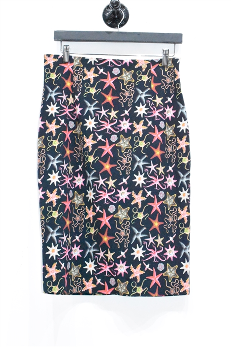 Print Versace Collection Pencil Skirt, size 10