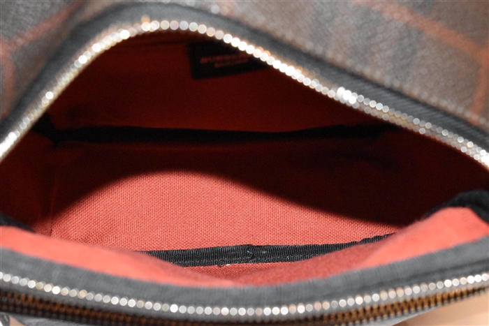 Brown Check Burberry Camera Bag, size S