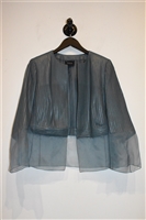Deep Aqua Akris Dress Jacket, size 12