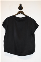 Basic Black Alice + Olivia Cap-Sleeve, size L