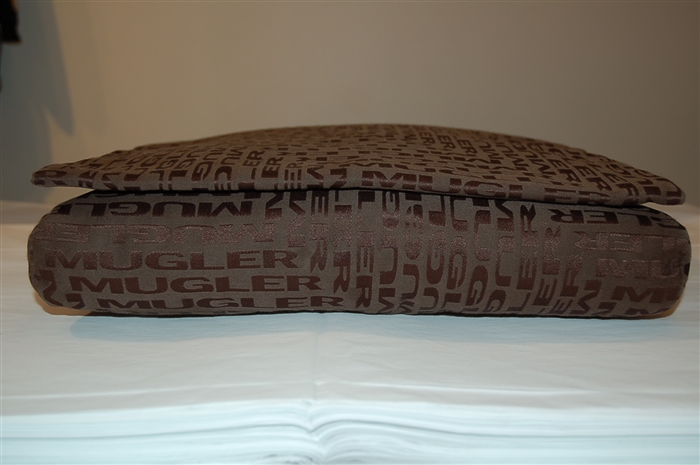 Dark Chocolate Mugler Messenger, size L