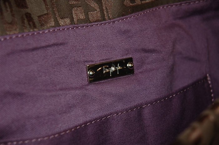 Dark Chocolate Mugler Messenger, size L