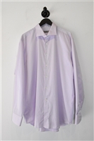 Lilac Canali Button Shirt, size 2XL