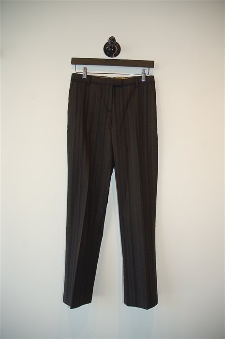 Black Stripe Just Cavalli Trousers, size 4