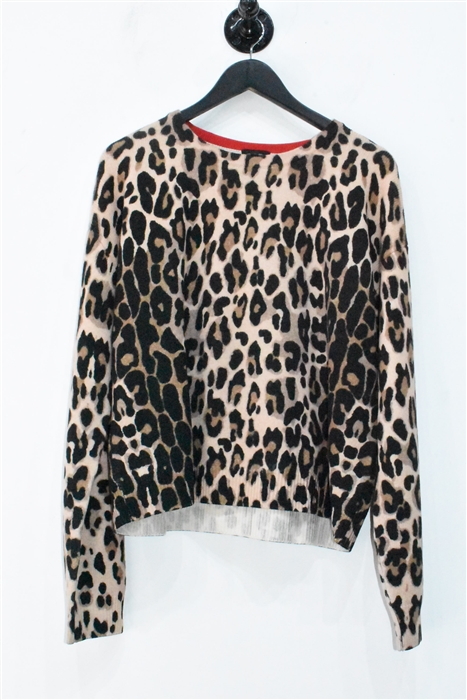 Animal Print Escada Pullover, size XL