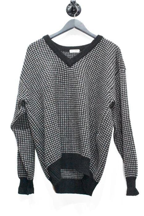 Black & Gray Giorgio Armani - Vintage Pullover, size M