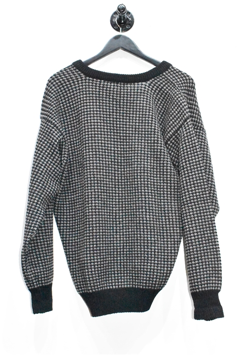 Black & Gray Giorgio Armani - Vintage Pullover, size M