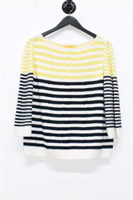 Striped St. John Pullover, size L