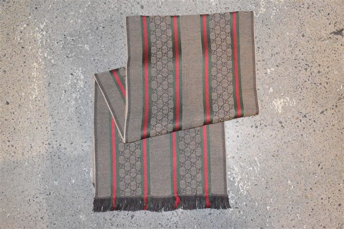 Monogram Gucci Scarf, size O/S