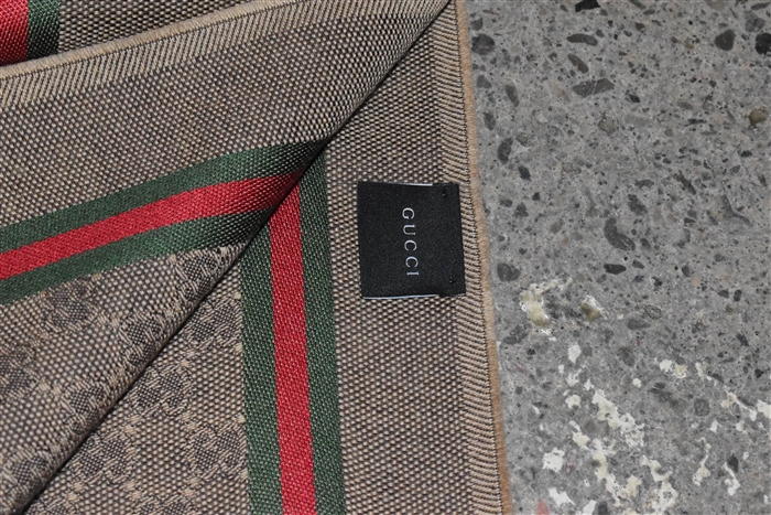 Monogram Gucci Scarf, size O/S