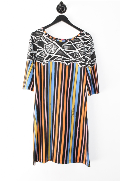 Striped Save the Queen Tunic, size M