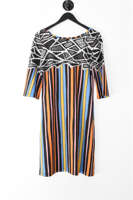 Striped Save the Queen Tunic, size M