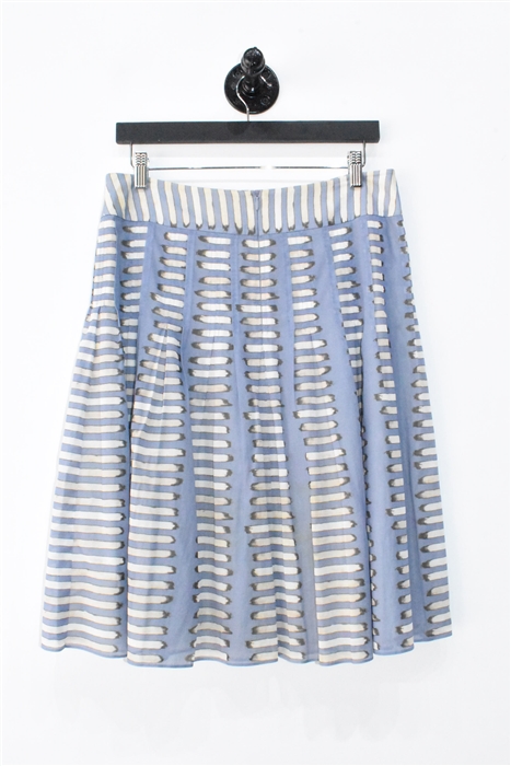 Geometric Akris - Punto A-Line Skirt, size 8