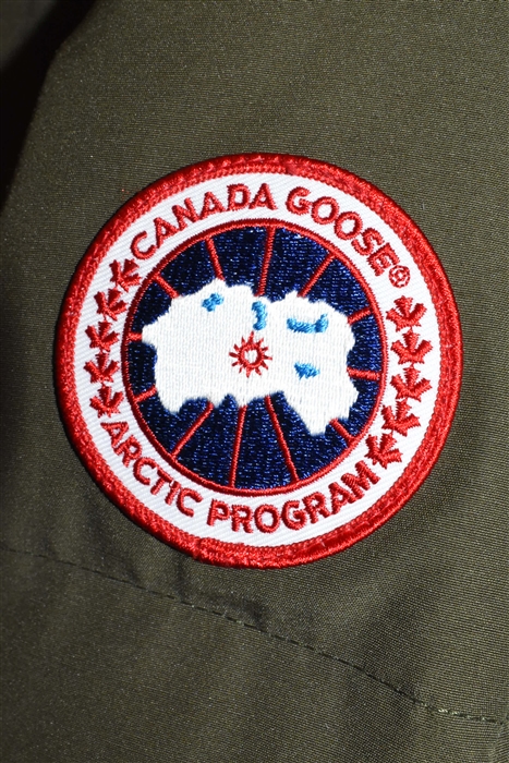 Military Green Canada Goose Parka, size S