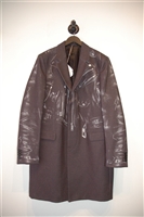 Charcoal Moschino Coat, size L