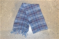 Periwinkle Burberry Scarf, size O/S