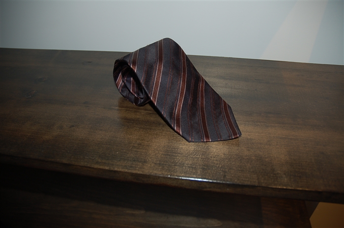 Black & Brown Dolce & Gabbana Tie, size M