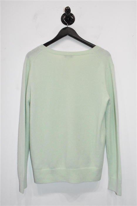 Frosted Mint Vince Cashmere Sweater, size S