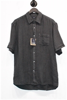 Faded Black Benson Short-Sleeved Shirt, size M