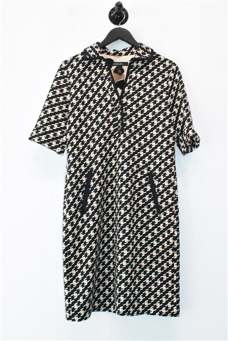 Houndstooth Marc Cain Shirt Dress, size M